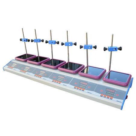 ZNCL-DLS型智能多联磁力（加热板）搅拌器